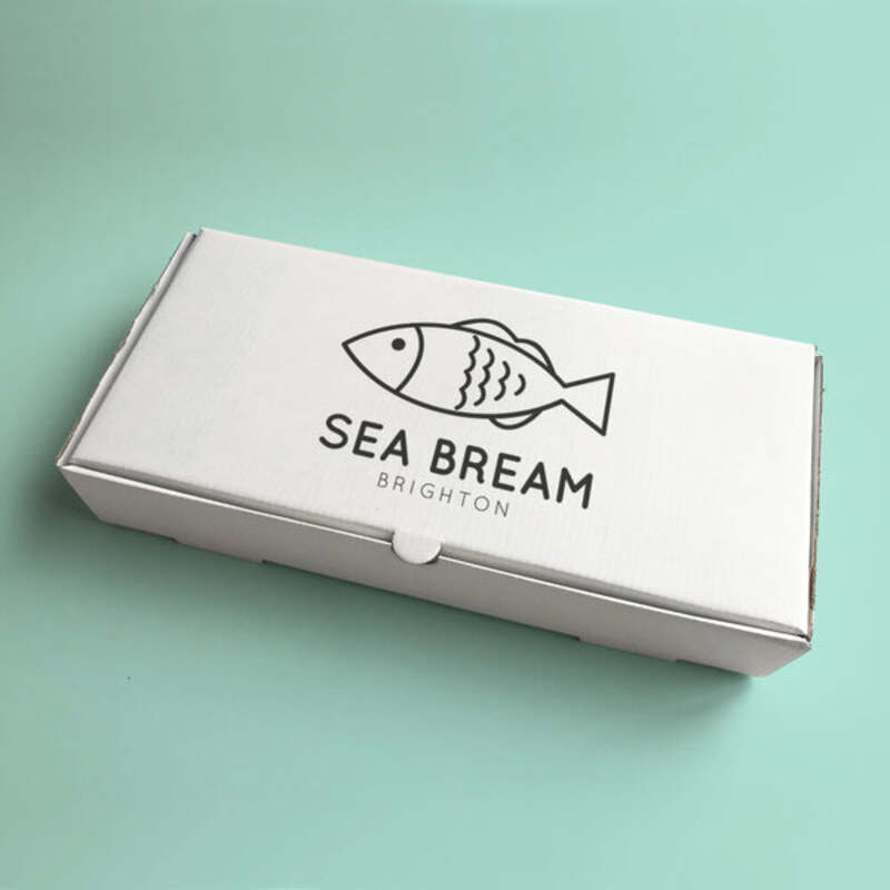 Printed Fish & Chips Box (245*155*55mm )
