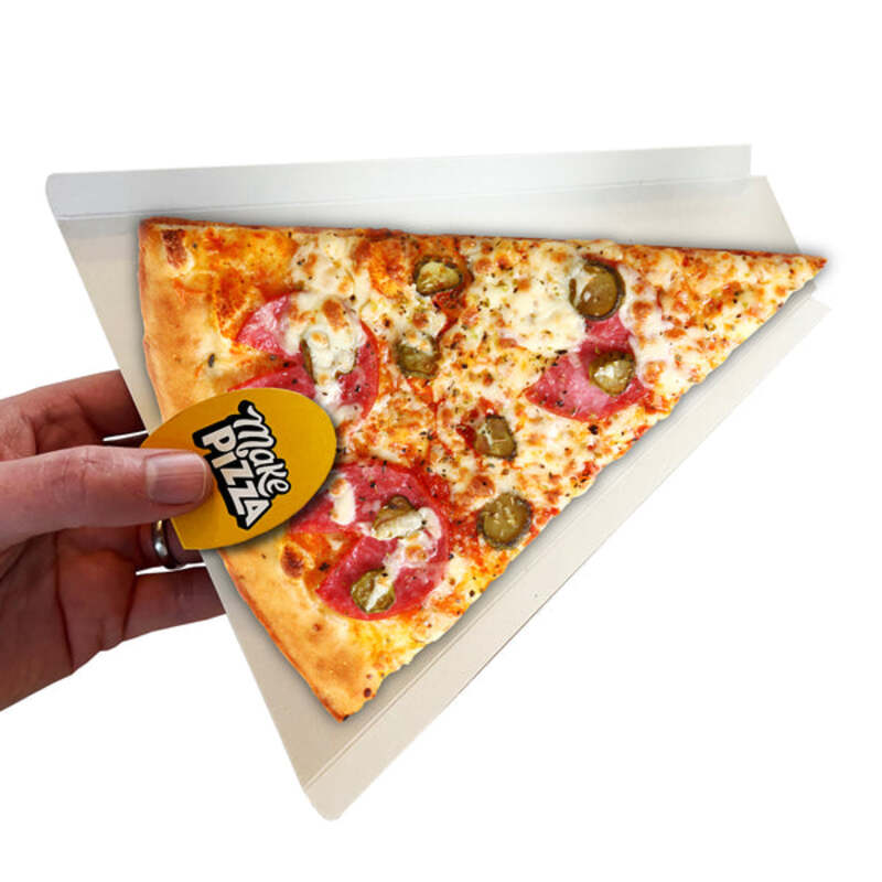 Printed Pizza Slice Tray Inc Thumb Tab