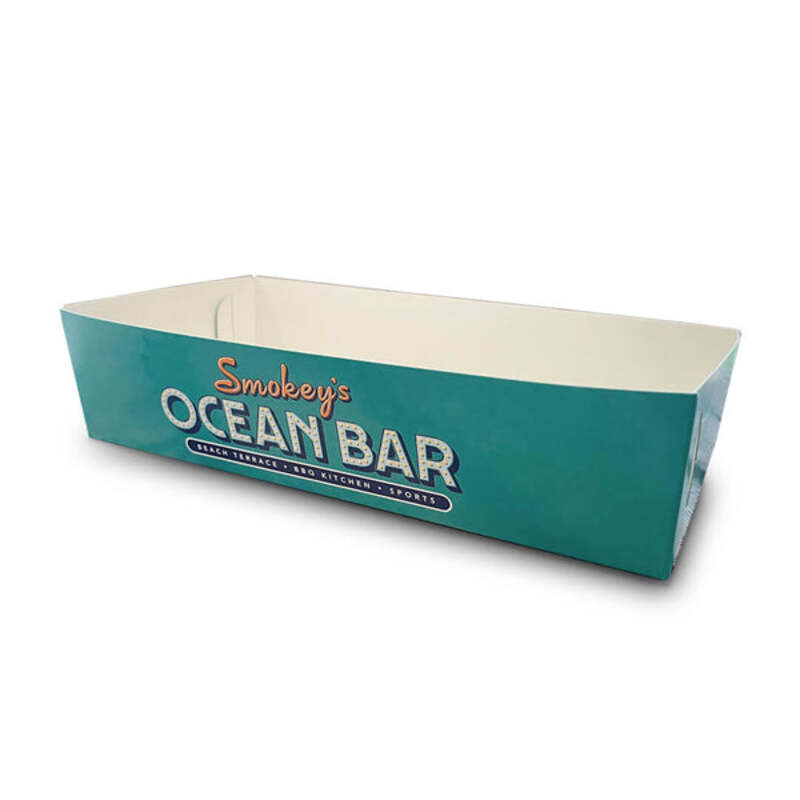 Printed Food Tray - Flat Pack - Large