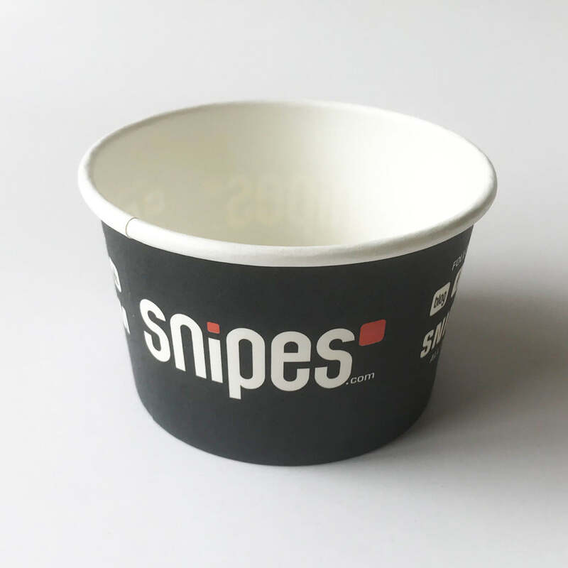 3oz Printed Ice Cream Cups - Full colour print