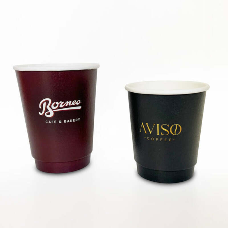 8oz Custom Branded reCUP Double Wall Recyclable Cups