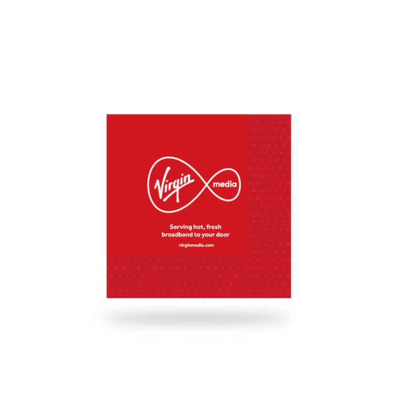 Printed Cocktail Napkins 24cm