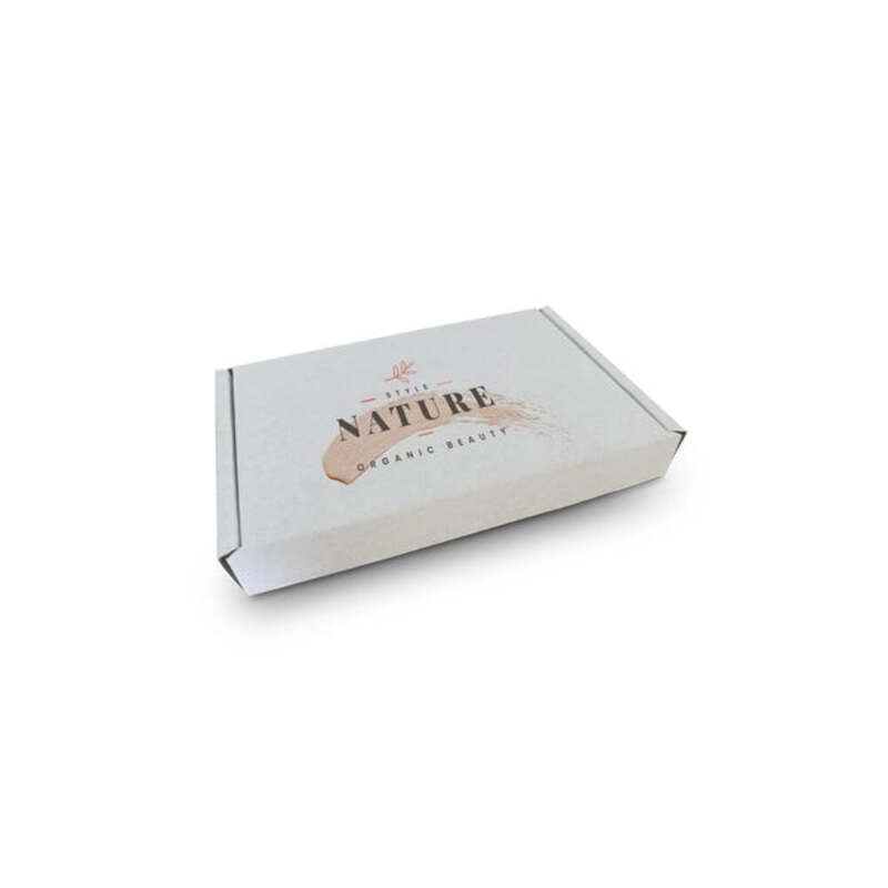 Personalised Letterbox Boxes 347mm x 242mm x 19mm White / Brown