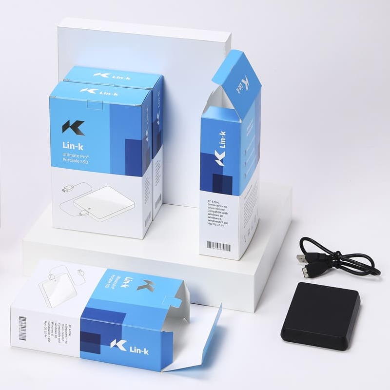 Printed Boxes with Thumb Tab