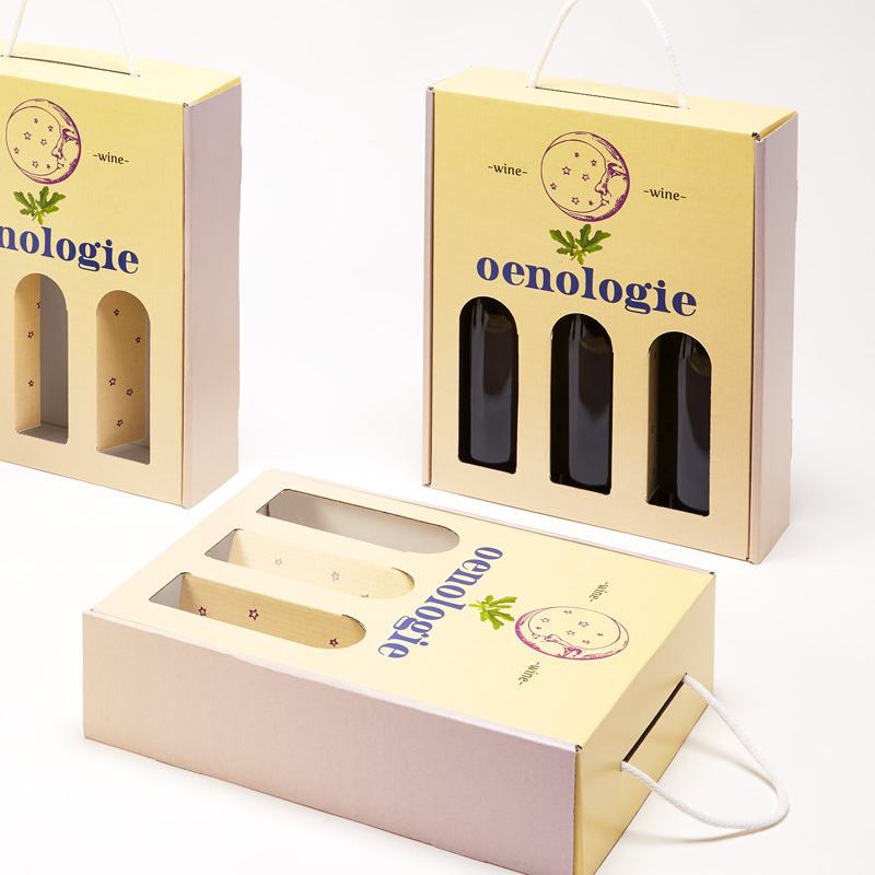 Wine Bottle Carriers-Single window