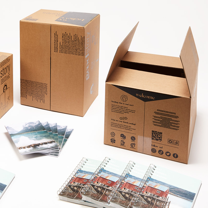 Printed Shippers-Brown