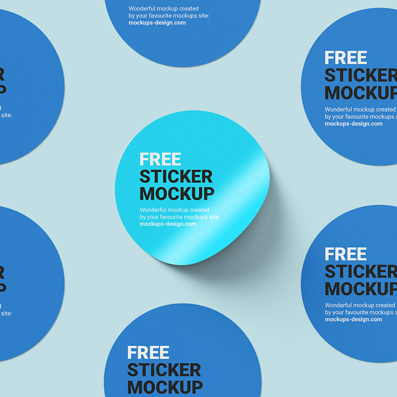 51mm Round Stickers - Premium Paper