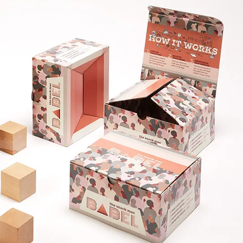 printed postal boxes
